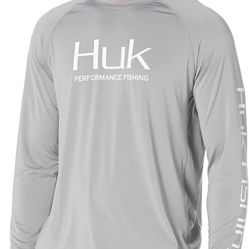 HUK Long Sleeve Vented Performance Shirt | UPF 30+ | Size 2XL | NWT